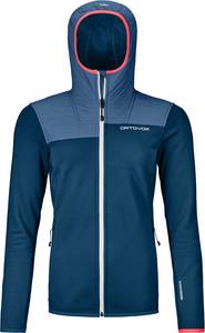 Ortovox Fleece Plus W Hoodie petrol blue Skijacke