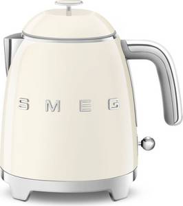 Smeg Wasserkocher KLF05 - 0,8l - Creme Wasserkocher mit Filter