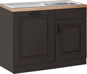 Wiho KÜchen wiho Küchen Spülenschrank Erla, 110 cm breit, inkl. Tür/Sockel für Geschirrspüler 