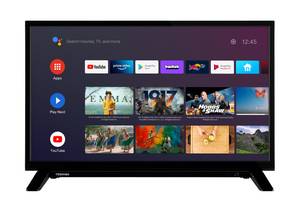 Toshiba 24WA2063DAZ LCD-LED Fernseher (60 cm/24 Zoll, HD-ready, Android TV, Triple-Tuner, Play Store, Google Assistant, Bluetooth) 