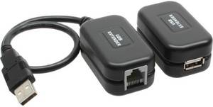 Inline 33600A USB Verlängerung bis 60m über Netzwerkkabel RJ45 Cat. 5e 