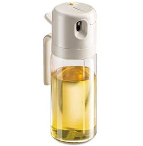 Rhein Beleuchtung Ölausgießer ölspray zum kochen, ölsprüher für speiseöl und heißluftfritteuse, 1-St., Suitable for olive oil, soy sauce, coconut oil, corn oil, vinegar, etc, 2-in-1-Design, rutschfester Griff, einfach zu bedienen und zu reinigen 