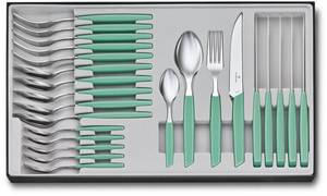 Victorinox Swiss Modern Besteck-Set 24 tlg. Mint-Grün