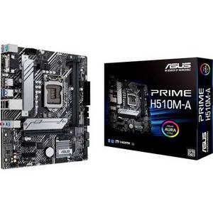 Asus PRIME H510M-A Mainboard Sockel (PC) Intel® 1200 Formfaktor (Details) Micro-ATX Mainboard-Chipsatz Intel® H510 