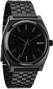 Nixon The Time Teller all black (A045-001) Analoguhr