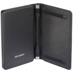 Voltcraft VC-WT-W010 Powerbank 5000 mAh LiPo Schwarz Statusanzeige 