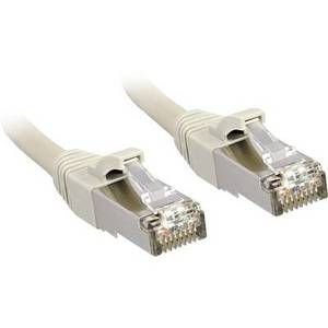 Lindy RJ45 45591 Netzwerkkabel, Patchkabel CAT 6 S/FTP 40.00m Grau mit Rastnasenschutz 