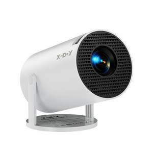 XGODY Mini-Beamer (8000:1, 1280 x 720 px, Tragbarer Kurzdistanzprojektor, Android 11.0 mit BT5 und WiFi6) 