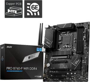 Msi Pro B760-P WiFi DDR4 Sockel 1700 Mainboard