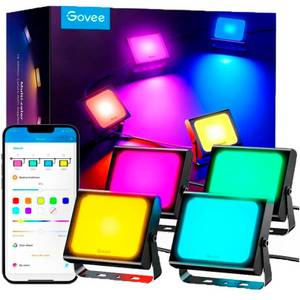 Govee RGBICWW LED-Smart-Flutlichter, LED-Leuchte 