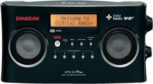 Sangean DPR 25+ Tragbares Radio