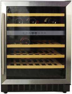 Hanseatic Weinkühlschrank HWC46ECIA, für 46 Standardflaschen á 0,75l,mit 5 Flaschenborden 