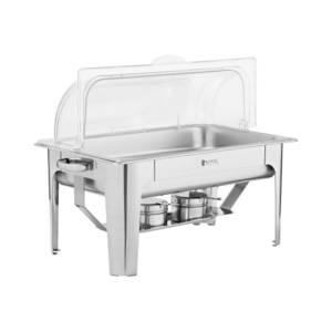 Royal Catering Speisenwärmer » Chafing Dish - GN 1/1 -  - 8,5 L - breiter Stand« 