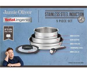 Tefal Ingenio Jamie Oliver Topf-Set 5-teilig (L9569032) Topfset