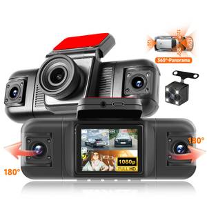 Hikity 4-Kanal Full HD Auto-Kamera Nachtsicht 