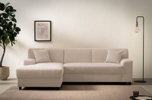 Inosign Ecksofa »Turah 2, L-Form, in Cord u. wasserabweisender Microfaser, Federkern«, B/T/H: 241/146/79 cm, incl. Zierkissen, wahlweise mit Bettfunktion 