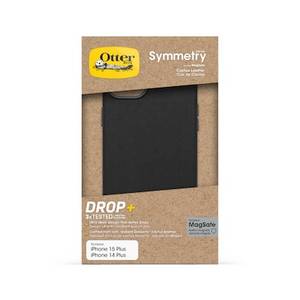 Otterbox Symmetry Cactus Leather iPhone 15 / 14 Plus Noir Ash black 