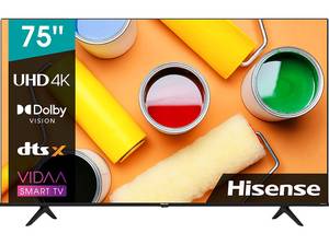  HISENSE 75A6BG LED TV (Flat, 75 Zoll / 190,5 cm, UHD 4K, SMART TV, VIDAA U5) 