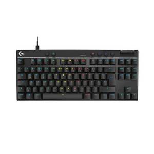 Logitech Gaming Logitech PRO X TKL RAPID Schwarz , Kabelgebundene Gaming-Tastatur, Magnetische Analog-Switches, Rapid-Trigger, LIGHTSYNC RGB-Beleuchtung, KEYCONTROL, 1 ms Melderate 