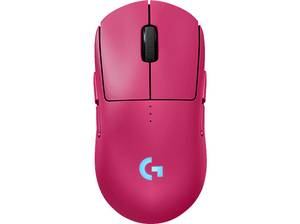  LOGITECH PRO 2 LIGHTSPEED für Rechts- und Linkshänder Gaming-Maus, Magenta 