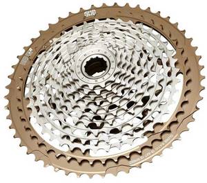 e*thirteen components e*thirteen Helix Race Cassette For Shimano/sram Drivetrains Golden 12 (9-52) Fahrradkassette