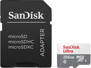 Sandisk Ultra microSDXC UHS-I, Speicherkarte, 256 GB 