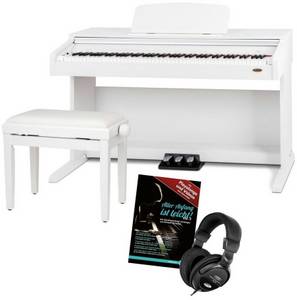 Classic Cantabile DP-210 WH Weiß matt Home-Piano