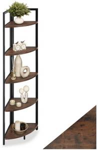 Tectake Eckregal Castlebar 30x30x150cm Eckregal