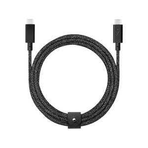 Native Union Belt Cable USB-C to USB-C Pro 2,4m - Schwarz 