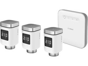  BOSCH Smart Home Controller mit 3 Thermostaten Starterset 