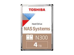  TOSHIBA N300 Interne NAS Festplatte, 4 TB HDD SATA, 3,5 Zoll, intern 