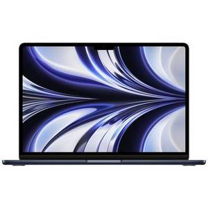  Apple MacBook Air 13 (M2,2022) 34.5 cm (13.6 Zoll) Apple M2 8-Core CPU 8 GB RAM 256 GB SSD Apple M2 8-Core GPU Mitternacht MLY33D/A 