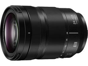 PANASONIC S-R 24 mm - 105 f/4 OIS (Objektiv für Panasonic L-Mount, Schwarz) Standardzoom-Objektiv