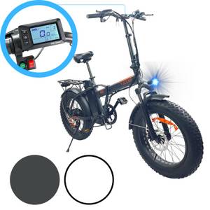 Bikesly E-Bike Faltrad Fatbike Elektrofahrrad Klapprad 