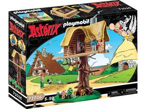  PLAYMOBIL 71016 Asterix: Troubadix mit Baumhaus Spielset, Mehrfarbig