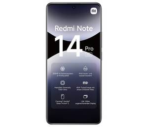 Xiaomi Redmi Note 14 Pro 5G 256 GB schwarz 