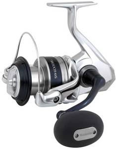 Shimano Saragosa Sw-a Spinning Reel Silver 20000PG Spinnrolle