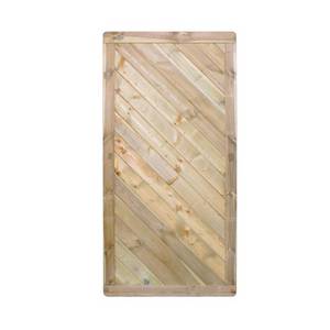 Mr. Gardener Sichtschutzelement »Rügen«, Kiefernholz/Fichtenholz, LxH: 90 x 180 cm - beige 