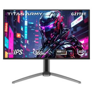 TITAN ARMY G27T8T OLED-Monitor (2560x1440 px, 2K, 1 ms Reaktionszeit, 360 Hz, QD-OLED, QD OLED QHD 360Hz) 