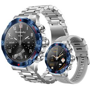 HYIEAR Smartwatch Herren, 1,43