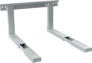 Puremounts PM-MWH-02 - Halterung für Mikrowelle, ausziehbar, silber 