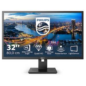 Philips 325B1L Office Monitor - QHD, Höhenverstellung WQHD Monitor