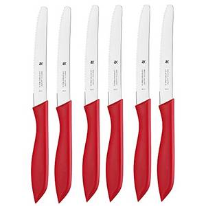 Wmf Vespermesser-Set 6-teilig rot Frühstücksmesser