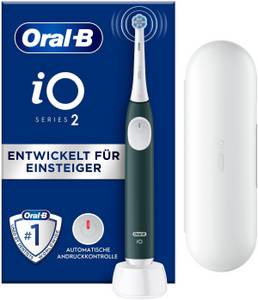 Oral-b Elektrische Zahnbürste »iO Series 2«, 1 St. Aufsteckbürsten, für die sanfte Reinigung, Reise-Etui, Aufsteckbürstenhalter 