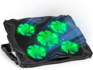 Duronic Laptop-Ständer, (LC1 Kühlpad, Laptop Kühler für Gaming Notebook, Cooling Ventilator) 