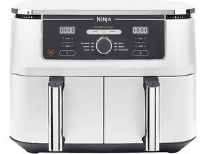  NINJA AF400EUWH Foodi Max Dual Zone Heissluftfritteuse 2470 Watt Weiß 