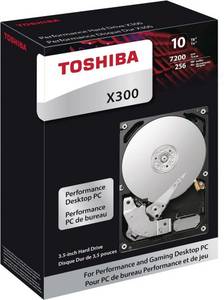 Toshiba X300 10TB (HDWR11AEZSTA) Desktop Festplatte