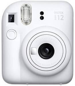 Fujifilm Instax Mini 12 Best Memories Kit clay white analoge Sofortbildkamera