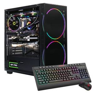 GameMax Black Hole 7451 Gaming-PC (AMD 7600X, GeForce RTX™ 5070 Ti, 32 GB RAM, 1000 GB SSD, Wasserkühlung, DDR5 RAM, Windows 11) 