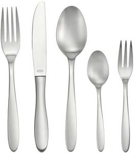 Rösle RÖSLE Besteck-Set CULTURE, (Set, 60 tlg.), 60-teilig, für 12 Personen, im Geschenkkarton, Edelstahl 18/10, matt, spülmaschinengeeignet 